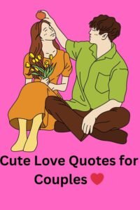 Cute love quotes for couples